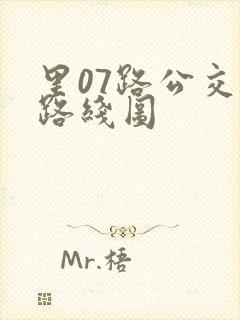 里07路公交车路线图 里07路公交车路线图