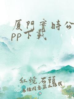 厦门实时公交app下载