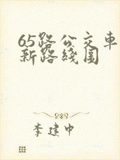 65路公交车最新路线图