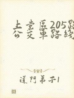 上党区205路公交车路线时间表