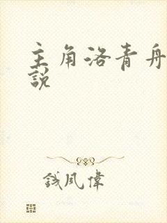主角洛青舟的小说