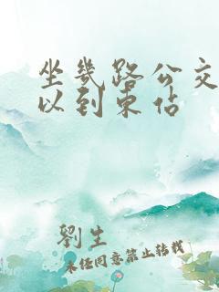 坐几路公交车可以到东站