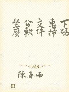 坐公交车下载什么软件扫码付款