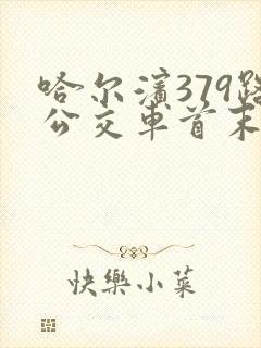 哈尔滨379路公交车首末车时间 哈尔滨379路公交车首末车时间