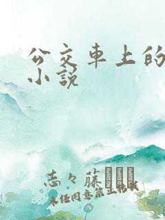 公交车上的痴汉小说