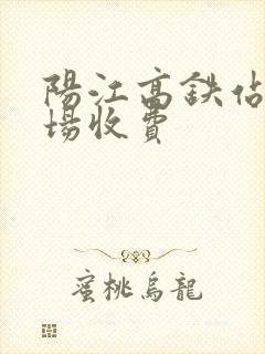 阳江高铁站停车场收费 阳江高铁站停车场收费
