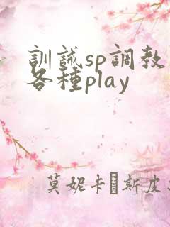 训诫sp调教文各种play