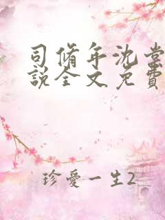 司修年沈棠安小说全文免费观看