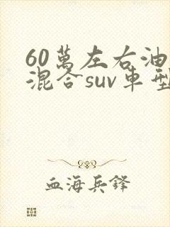 60万左右油电混合suv车型推荐 60万左右油电混合suv车型推荐