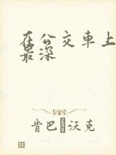 在公交车上被的最深