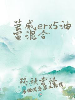 荣威erx5油电混合