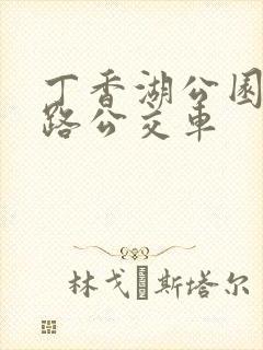 丁香湖公园坐几路公交车