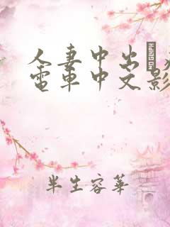 人妻中出し痴汉电车中文影院