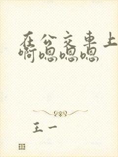 在公交车上啊啊啊嗯嗯嗯