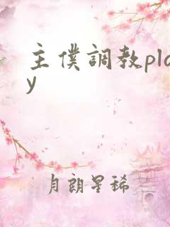 主仆调教play