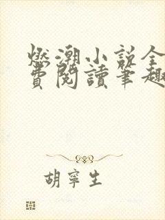 燃潮小说全文免费阅读笔趣阁