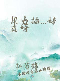 用力插...好爽呀