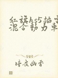 红旗hs5插电混合动力车