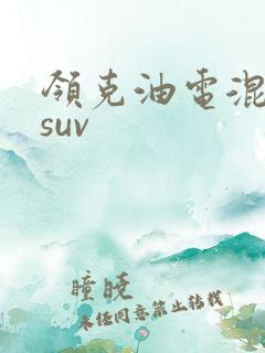 领克油电混动版suv