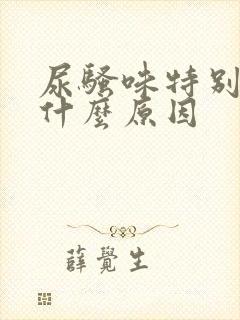 尿骚味特别重是什么原因
