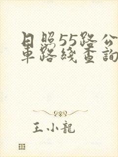 日照55路公交车路线查询
