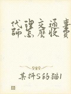 代理交通事故律师怎么收费