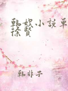 韩娱小说单女主徐贤