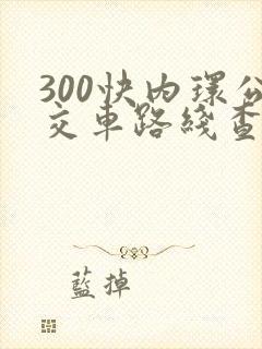 300快内环公交车路线查询