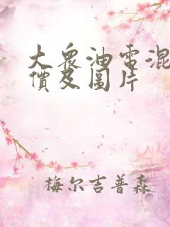 大众油电混合报价及图片