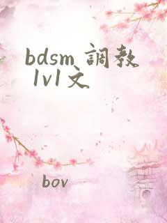 bdsm 调教 1v1文
