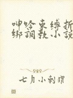 呻吟束缚折磨捆绑调教小说 呻吟束缚折磨捆绑调教小说