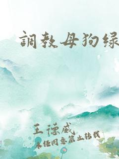 调教母狗绿奴