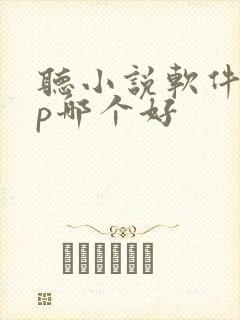 听小说软件app哪个好