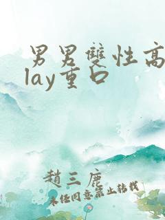 男男双性高hplay重口