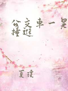 公交车一晃一晃撞进