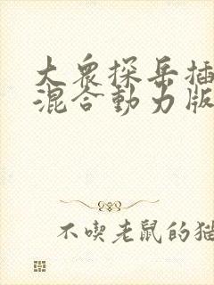 大众探岳插电式混合动力版
