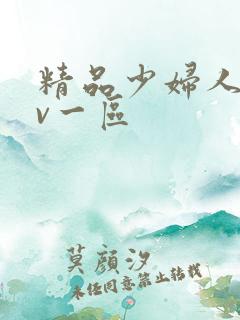 精品少妇人妻av一区