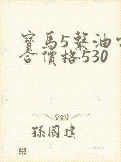 宝马5系油电混合价格530