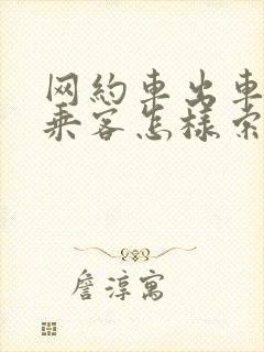 网约车出车祸了乘客怎样索赔