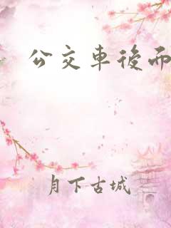 公交车后面进入