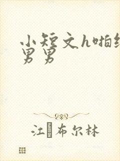 小短文h啪纯肉男男