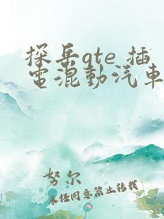 探岳gte 插电混动汽车