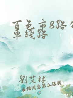 百色市8路公交车线路