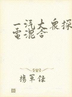 一汽大众探岳油电混合