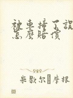 被车撞了误工费怎么赔偿