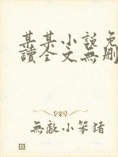 某某小说免费阅读全文无删减版