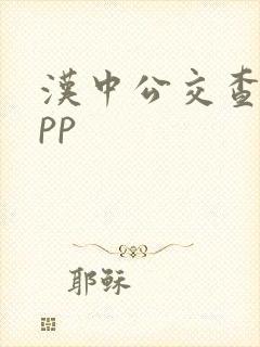 汉中公交查询app