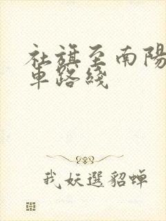 社旗至南阳公交车路线