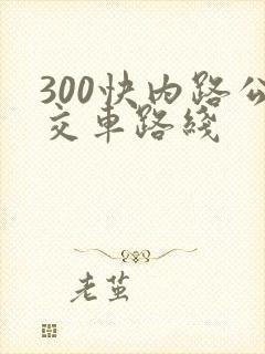 300快内路公交车路线