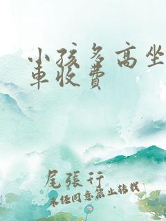 小孩多高坐公交车收费